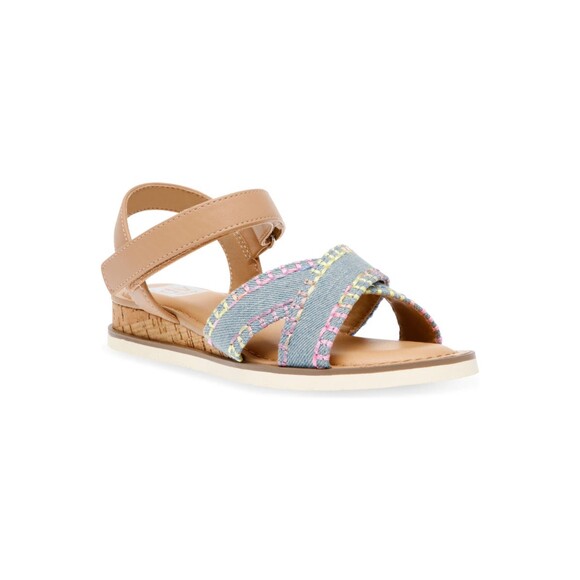 DV by Dolce Vita Kids' Dawne Whipstitch Sandal Summer Cute Kidcore SZ 3:NWT/Box - Picture 2 of 12